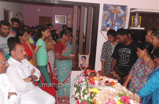 Nurse Hazel Mathias funeral
